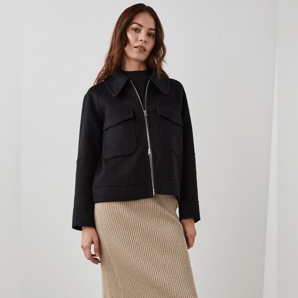 NWT RAILS Cheyenne Jacket in Black - Picture 4 of 6